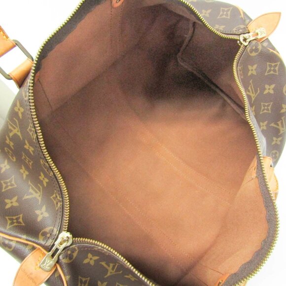 LOUIS VUITTON Brown Monogram Keepall 50 Boston Bag - Picture 3 of 16